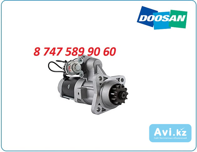 Стартер Doosan dx225 19080030 Алматы - изображение 1