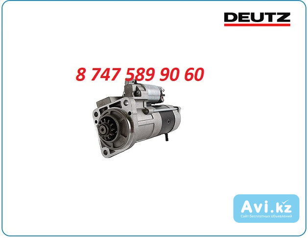 Стартер Deutz tcd2012 M9t50471 Алматы - изображение 1