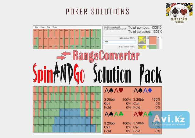 Rangeconverter Spin N Go Solution Pack Solved Ranges For Cheap Москва - изображение 1