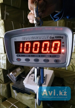 Весы крановые электронные 1000 кг., Весы 1 тонна Алматы - изображение 1