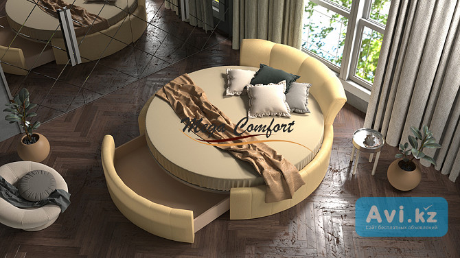 Круглая интерьерная кровать «жемчужина» Москва - изображение 1