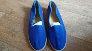 Раритет по времени, но не удобству, мягкие туфли Цебо, 42 размер, лазурного цвета Караганда