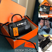 Женская сумочка Mini Hermes в фирменной подарочной коробке Алматы