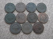 Подборка монет 1 копейка Николай -ii (погодовка) Петропавловск