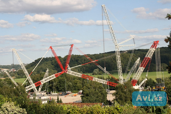 Аренда гусеничного крана 1600 тонн, 1350 тонн, 1250 тонн, 1200 тонн, 1000 тонн, 850 тонн, 750 тонн Павлодар - изображение 1