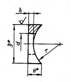 Шайба радиусные Ост 1 11494, 11495, 11496, 11497, 11498, 11499-74 доставка из г.Москва