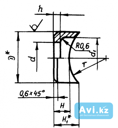 Шайба радиусные Ост 1 11494, 11495, 11496, 11497, 11498, 11499-74 Москва - изображение 1
