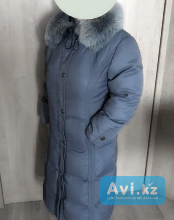 Женский пуховик, натуральный пух, рост 160 Астана - изображение 1