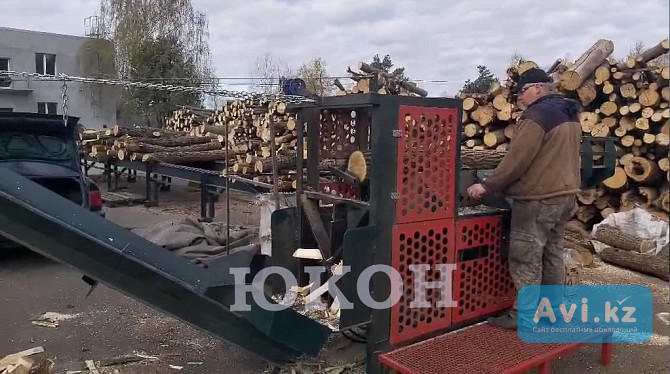 Пилоколун — комплекс для заготовки дров с подающей эстакадой бревен Алматы - изображение 1