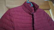Новое, женское пальто, на осень - весну, бордовый цвет 48 Алматы