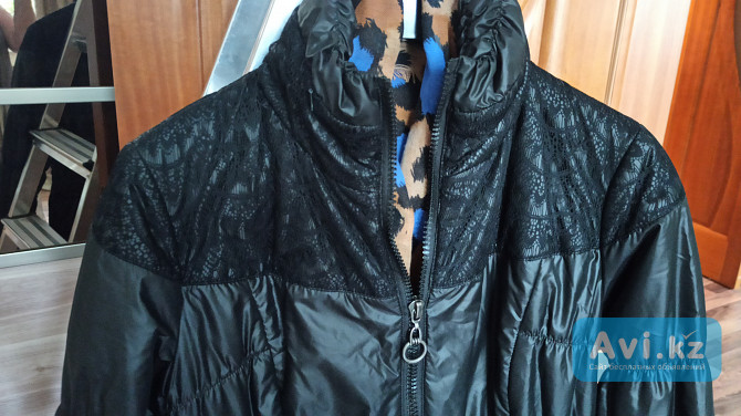 Демисезонная, женская удлиненная куртка - пальто 48 размер Алматы - изображение 1