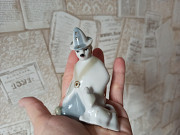 Фарфоровая статуэтка скульптура Клоун Карандаш и собака Клякса Алматы