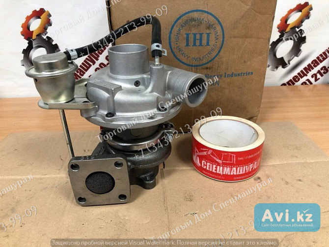 Турбокомпрессор 123910-18010 Yanmar 4tne106t-1fa Алматы - изображение 1