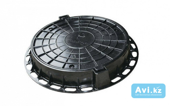 Люк чугунный канализационный Гост 3634-99 Алматы - изображение 1