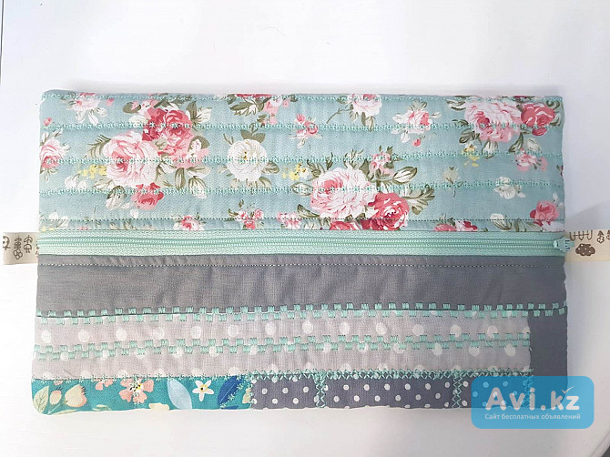 Холеная штучка* Косметичка, плоский пенал, чехол, документница Алматы - изображение 1