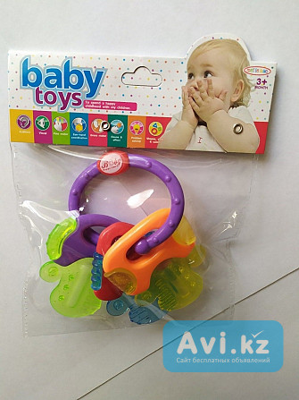 Прорезыватель - игрушка "ключики" Baby toys Алматы - изображение 1
