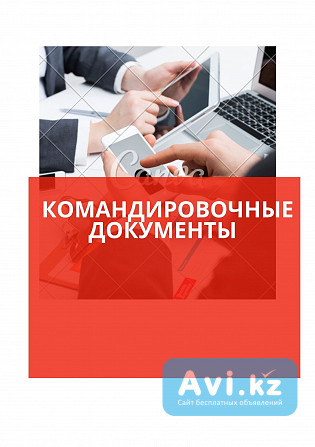 Командировочные документы Астана - изображение 1