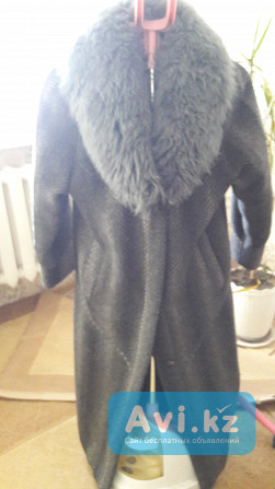 Зимнее пальто серого цвета Астана - изображение 1