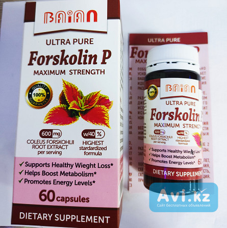 Forskolin (пьюр Терапи Форксолин) капсулы для похудения Астана - изображение 1