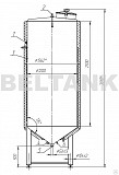 Емкости вертикальные с термоизоляцией Костанай