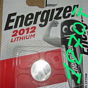 Cr2012. Элемент питания, батарейка дисковая Energizer доставка из г.Алматы