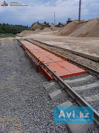 Железнодорожные весы Втв для статико-динамического взвешивания 60 тонн Астана - изображение 1
