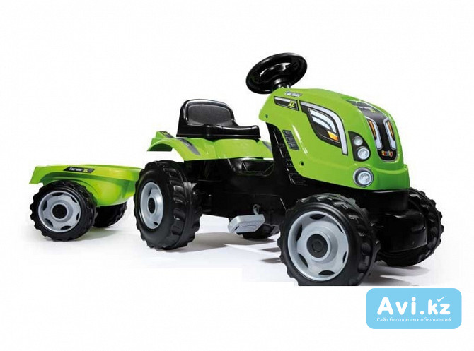 Детские педальные трактора пр-во Франция Алматы - изображение 1