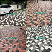 Вибропрессованная брусчатка (прессованная), тротуарная плитка доставка из г.Алматы