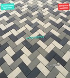 Вибропрессованная брусчатка (прессованная), тротуарная плитка доставка из г.Алматы