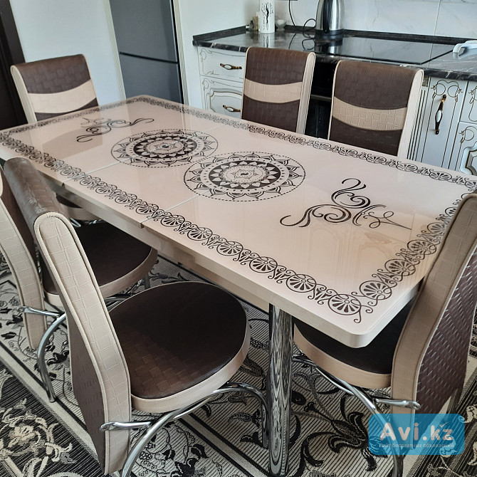 Качественные обеденные столы на любой вкус и цвет, по доступной цене Шымкент - изображение 1