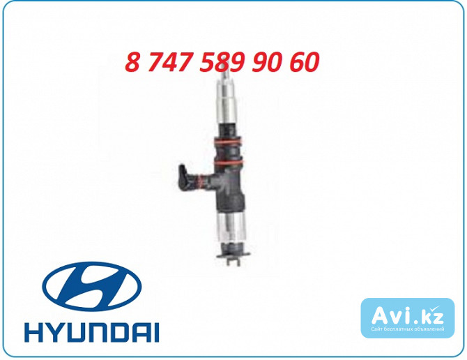 Электронная форсунка Hyundai d4ga 095000-7140 Алматы - изображение 1