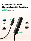 Ugreen Bluetooth 5.0 аудиопередатчик aptx LL Toslink оптический Spdif доставка из г.Шымкент