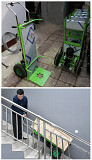Электрический подъемник по лестнице машина для подъема по лестнице перевозка и вытягивание товаров б Алматы