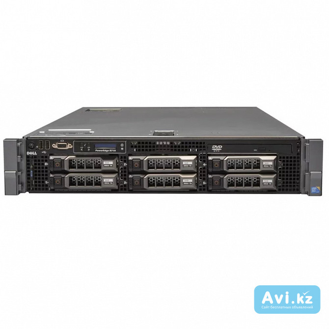 Сервер б/у Dell Poweredge R710 2U Алматы - изображение 1