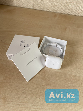 Продам Airpods 3 в отличном состоянии Астана - изображение 1