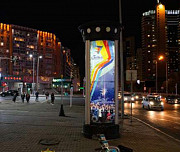 Реклама на ротондах Астана
