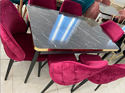 Раскладные обеденные столы и стулья на кухню и в зал с доставкой и сборкой доставка из г.Шымкент