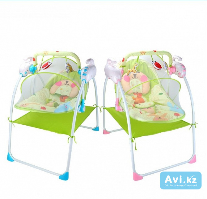 Электро-качели Baby cradle 801 Алматы - изображение 1