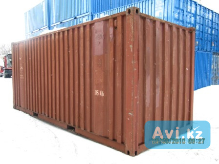 Предлагаем контейнеры морские, железнодорожные 20; 40 фут. б/у Алматы - изображение 1