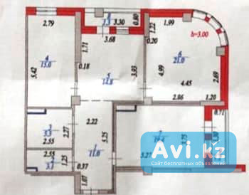 Продажа 3 комнатной квартиры Астана - изображение 1