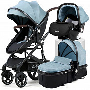 Baby Stroller 3 in 1 Luxury Shockproof Baby Stroller доставка из г.Павлодар