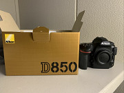 Nikon D850 Digital Slr Body Camera 45.7mp 4K FX Format— доставка из г.Алматы