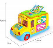 Развивающая музыкальная игрушка-каталка "забавный Автобус" Play smart доставка из г.Алматы