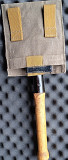Мпл-50, лопата пехотная, "сапёрная" лопатка. 1986 г. в. Оригинал, с чехлом Алматы