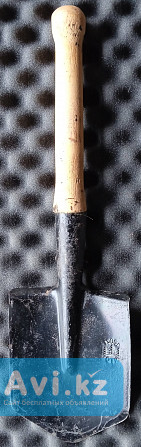 Мпл-50, лопата пехотная, "сапёрная" лопатка. 1986 г. в. Оригинал, с чехлом Алматы - изображение 1