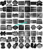 Резиновые формы для тротуарной плитки, брусчатки, пигмент, пластификатор доставка из г.Тараз