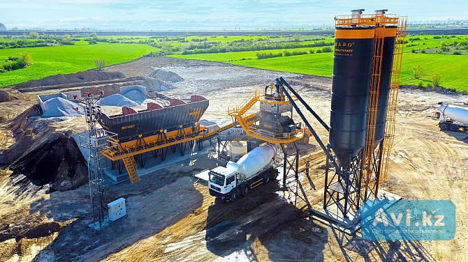 Бетонный Завод Fabomix Compact-120 | Новый Проект Алматы - изображение 1