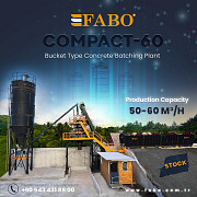 Бетонный Завод Fabomix Compact-60 | Новый Проект | В Наличии Алматы