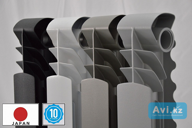 Алюминиевые радиаторы отопления «saiko» и «kibo» с Завода от 3 150 тг Алматы - изображение 1