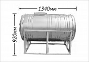Ауыз суға арналған тот баспайтын ыдыс (500l) / Ёмкость нержавеющая для питьевой воды (500l) доставка из г.Алматы